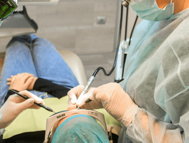 Periapical curettage Root planing